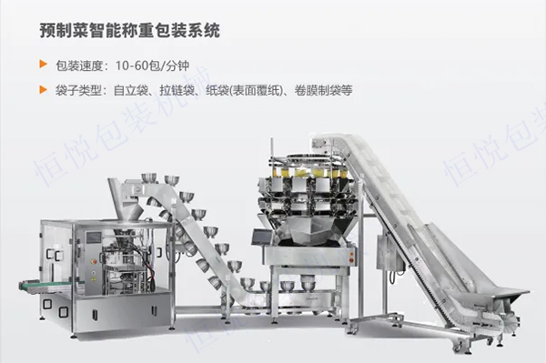 預製菜智能稱重包裝係統