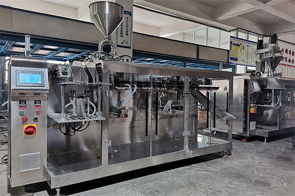 小型水平給袋式自動香蕉免费在线视频是新型智能分裝機