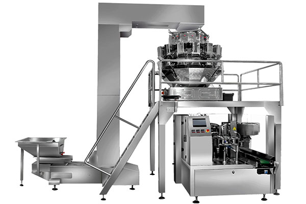 給袋式顆粒自動香蕉免费在线视频可與電子計量稱、鬥式提升機等設備配套